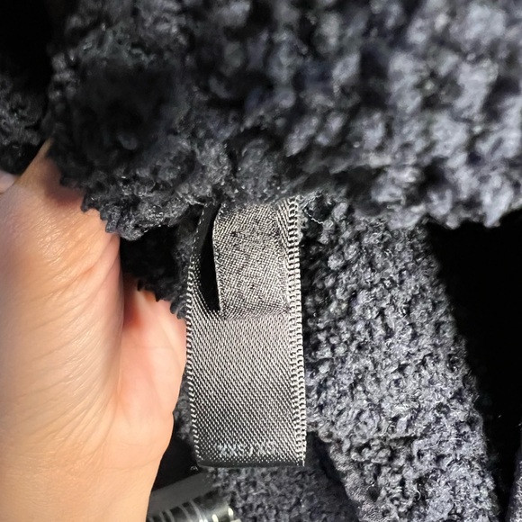 SKIMS Cozy Knit Pullover- ONYX, Size XXS-XS - Picture 3 of 3